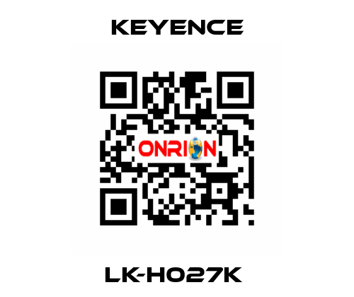 LK-H027K  Keyence