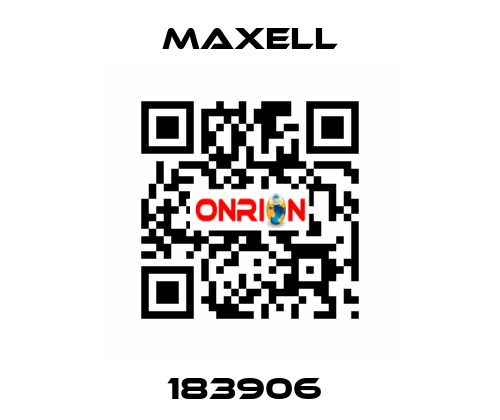 183906  MAXELL