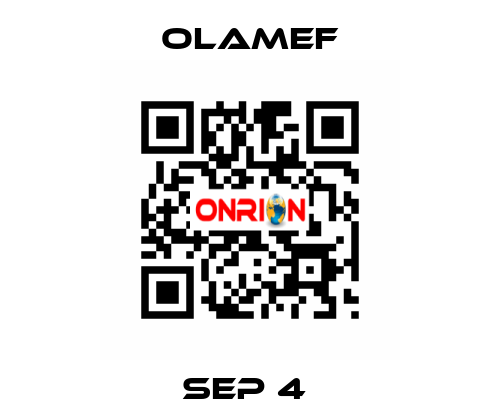 SEP 4  olamef