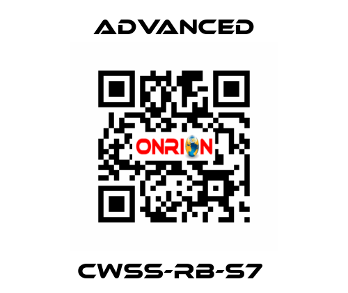 CWSS-RB-S7  Advanced