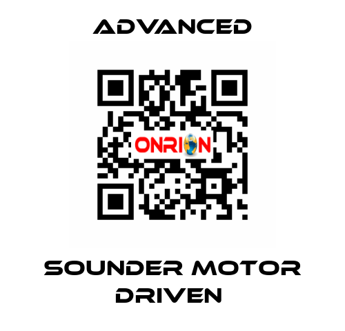 Sounder Motor Driven  Advanced