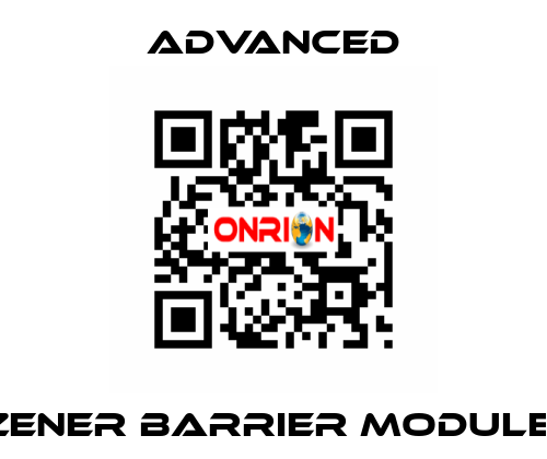 Zener Barrier Module  Advanced