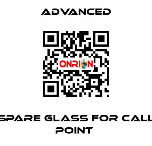 Spare Glass for Call Point  Advanced