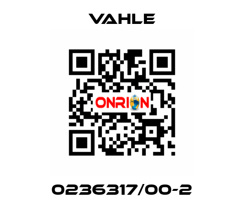 0236317/00-2 Vahle