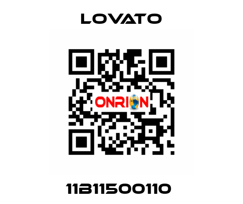 11B11500110  Lovato