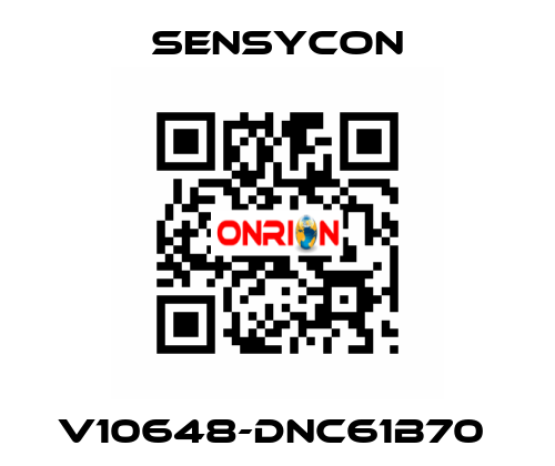 V10648-DNC61B70  SENSYCON