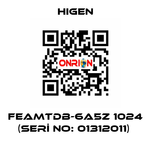 FEAMTDB-6A5Z 1024 (SERİ NO: 01312011)  Higen