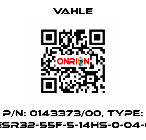 P/n: 0143373/00, Type: SA-KESR32-55F-5-14HS-0-04-06-06 Vahle