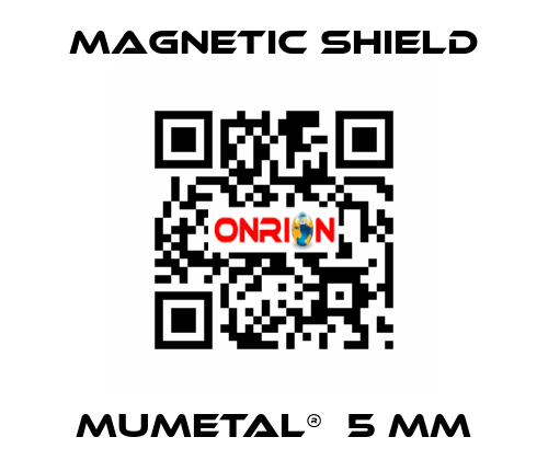 MuMetal®  5 mm Magnetic Shield