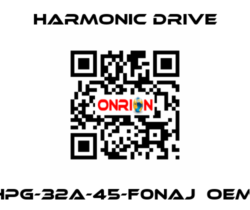 HPG-32A-45-F0NAJ  OEM  Harmonic Drive