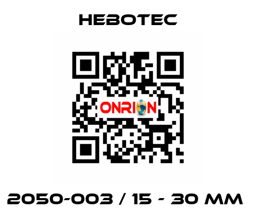 2050-003 / 15 - 30 mm  HEBOTEC