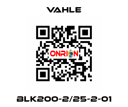 BLK200-2/25-2-01 Vahle