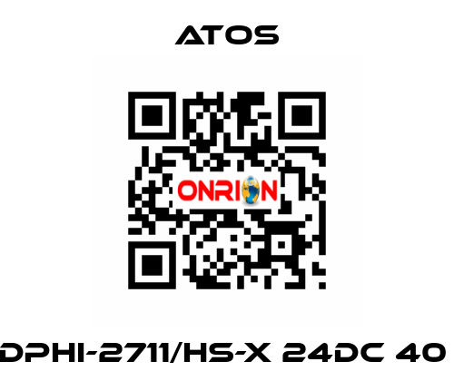 DPHI-2711/HS-X 24DC 40  Atos