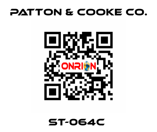 ST-064C  Patton & Cooke Co.