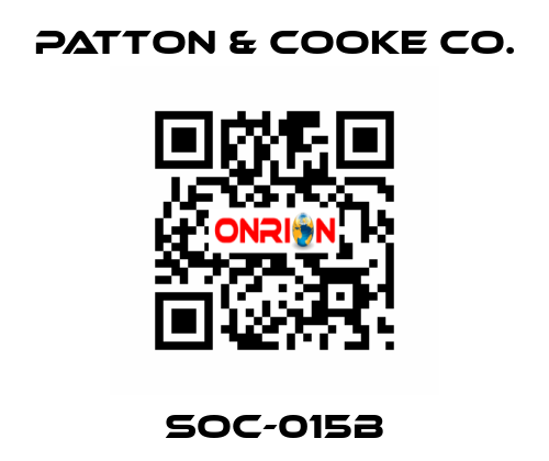 SOC-015B Patton & Cooke Co.