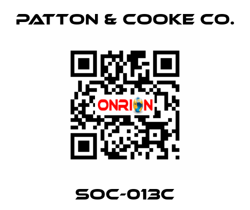 SOC-013C Patton & Cooke Co.