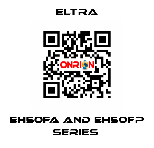 EH50FA and EH50FP SERIES  Eltra