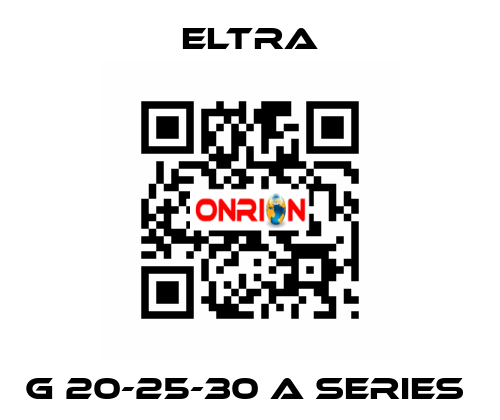 G 20-25-30 A SERIES  Eltra