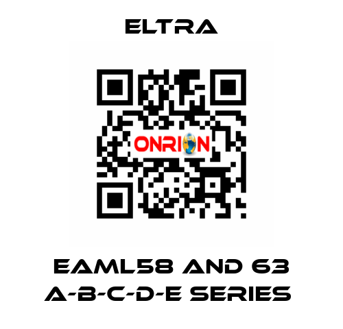 EAML58 AND 63 A-B-C-D-E SERIES  Eltra