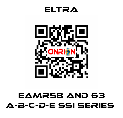 EAMR58 AND 63 A-B-C-D-E SSI SERIES  Eltra