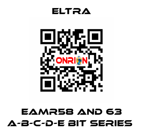 EAMR58 AND 63 A-B-C-D-E BIT SERIES  Eltra