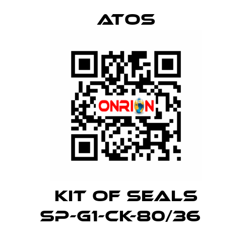 Kit of seals SP-G1-CK-80/36   Atos