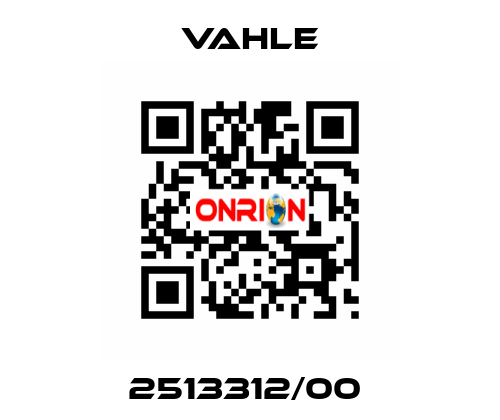 2513312/00  Vahle