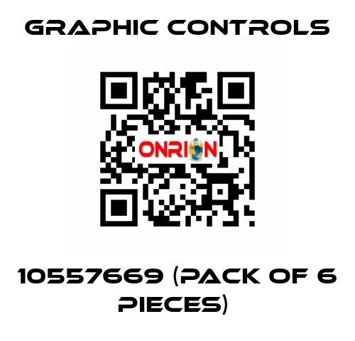 10557669 (pack of 6 pieces)  Graphic Controls