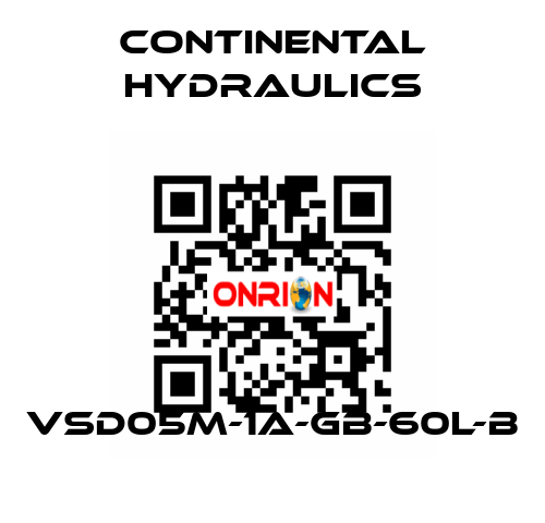 VSD05M-1A-GB-60L-B Continental Hydraulics