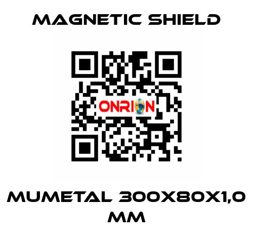 MuMETAL 300x80x1,0 mm Magnetic Shield