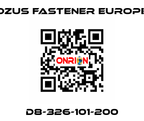 D8-326-101-200 Dzus Fastener Europe