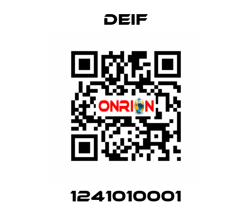 1241010001 Deif