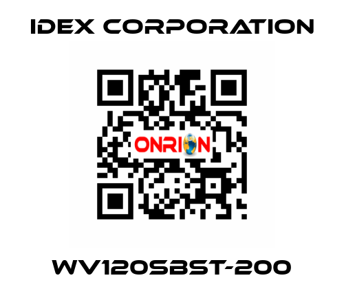 WV120SBST-200 IDEX Corporation