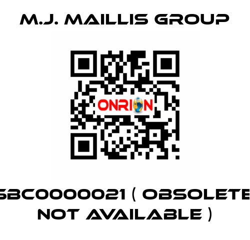 SBC0000021 ( obsolete, not available ) M.J. MAILLIS GROUP