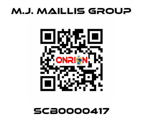 SCB0000417 M.J. MAILLIS GROUP