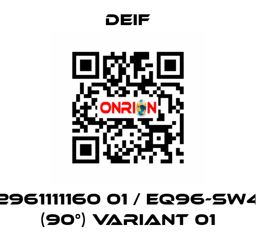 2961111160 01 / EQ96-sw4 (90°) Variant 01 Deif