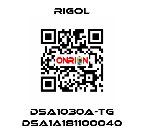 DSA1030A-TG DSA1A181100040 Rigol