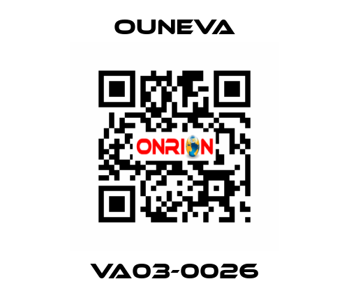 VA03-0026 ouneva