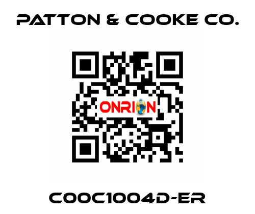 C00C1004D-ER Patton & Cooke Co.