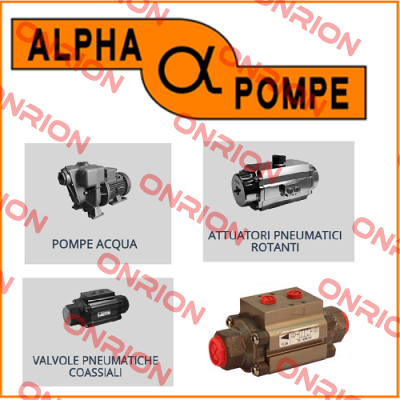 Cover for pump housing for 03RA/GF-T Alpha Pompe