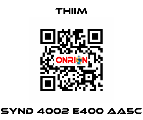 SYND 4002 E400 AA5C Thiim