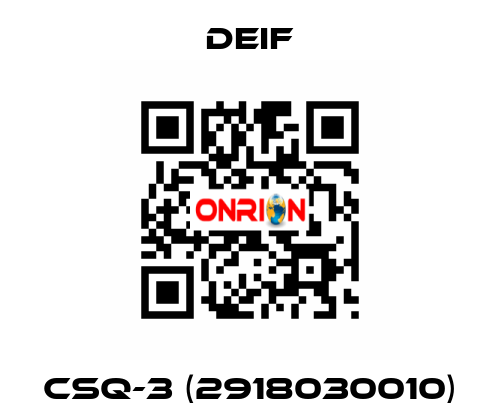 CSQ-3 (2918030010) Deif