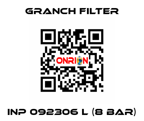 INP 092306 L (8 bar) GRANCH FILTER