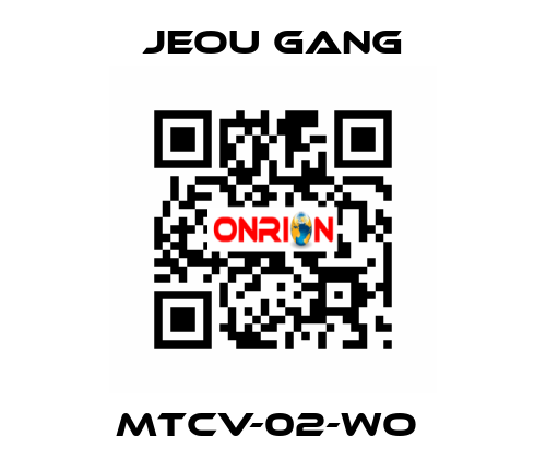 MTCV-02-WO  Jeou Gang