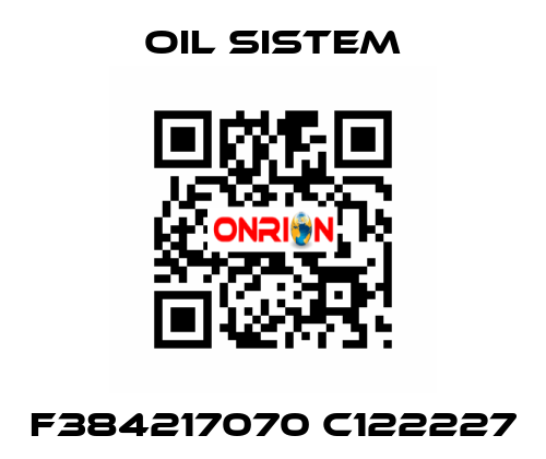 F384217070 C122227 Oil Sistem