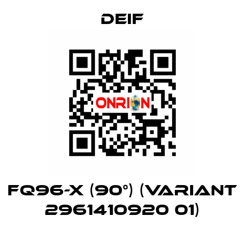 FQ96-x (90°) (Variant 2961410920 01) Deif