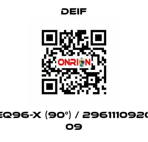 EQ96-x (90°) / 2961110920 09 Deif