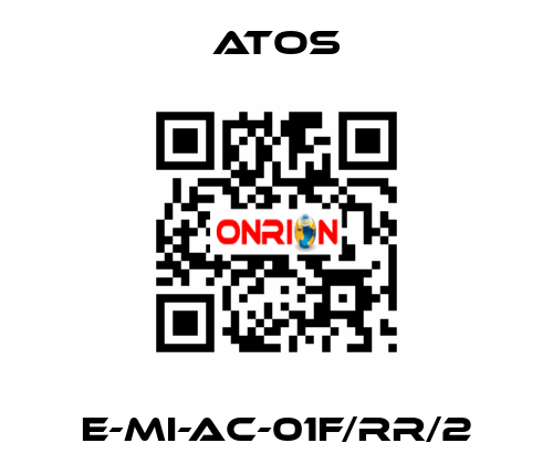 E-MI-AC-01F/RR/2 Atos