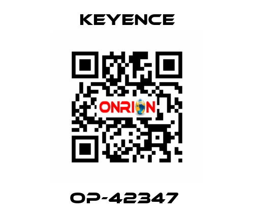 OP-42347  Keyence