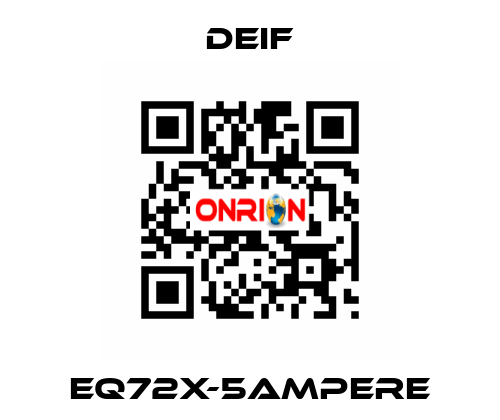 EQ72X-5AMPERE Deif